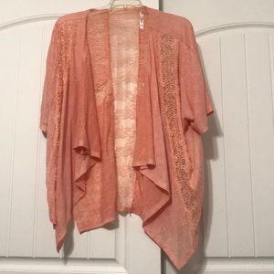 Lace Detailed Light Cardigan/Kimono